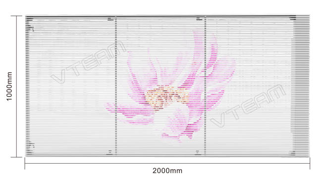 双面透明LED显示屏优势及构造，价格多少钱？