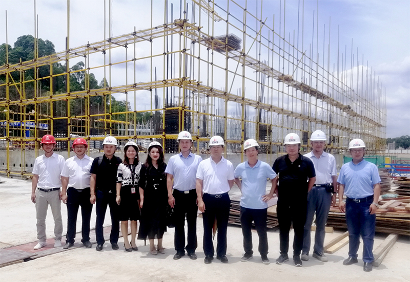 BG大游董事长李军亲临集团南方总部在建项目视察